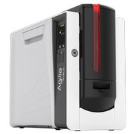 Evolis Agilia, HiCo/LoCo, single sided, 24 dots/mm (600 dpi), MSR, disp., USB, Ethernet, kit (USB), black, white, red image