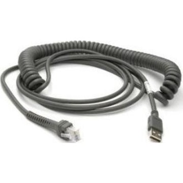Connection cable, powered-USB, 4.5 m, coiled
