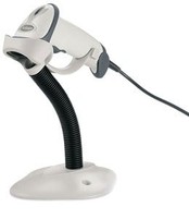 LS2208-SR White (with Stand) USB KIT - NA ONLY: LS2208-SR20001NA Scanner, CBA-U01-S07ZAR USB Cable, 20-61019-01R Stand image
