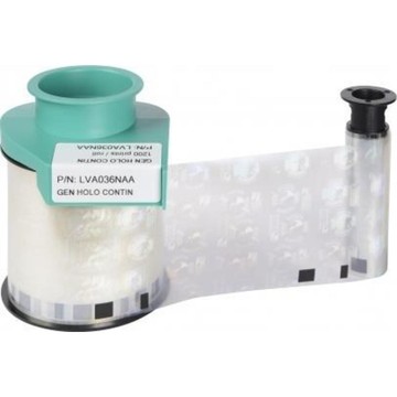Evolis LVA036NAA Continuous Varnish Holo Ribbon (1200 Prints)