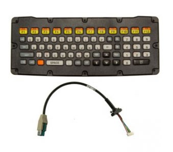 Zebra keyboard, USB, QWERTY