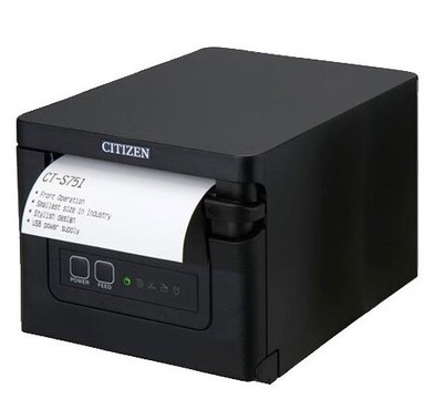 Imprimante POS thermique Citizen SwiftPrint 3i 350mm/s, 3", USB 2.0, Ethernet, Guillotine, 203dpi