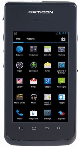Ordinateur Mobile Opticon H-27 Imager 2D, RFID, GPS, IP65, 2860 mAh, 8 Go