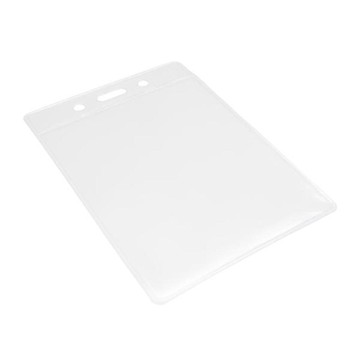 Vinyl Visitor Pass Holder - Portrait (Pack of 100)