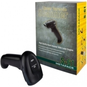 Metapace S-61 bulk, 1D, kit (USB), black