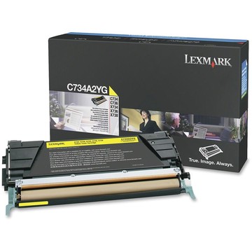 Lexmark C734A2YG Toners