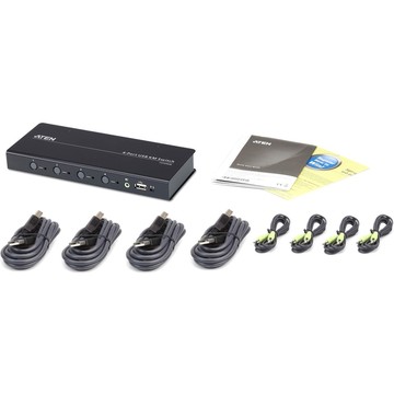 ATEN 4-Port USB Boundless KM Switch