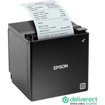 Epson TM-m30II (111): USB + Ethernet + NES + BT, White, PS, EU