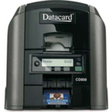 Datacard CD800 Card Printers Duplex, 100-Card Input Hopper, ISO Magnetic Stripe, Locks