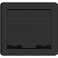 Crestron FlipTop FT2 FT2-700-MECH-PTL-B Cable Organizer - Black, Metal image