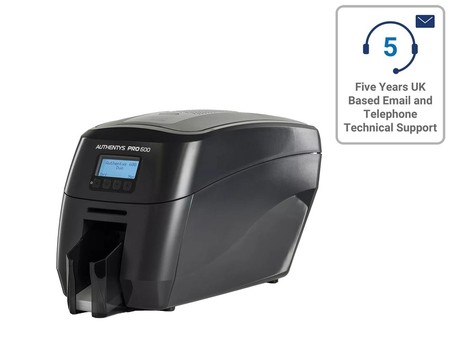 Impresora de Tarjetas Authentys PRO 600 600 dpi, Dúplex, USB, Ethernet, Banda magnética, Sin contacto (RFID/NFC)