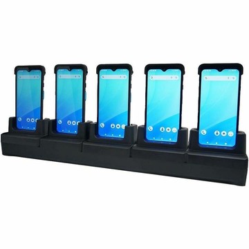 5-slot terminal charging cradle with power adapter