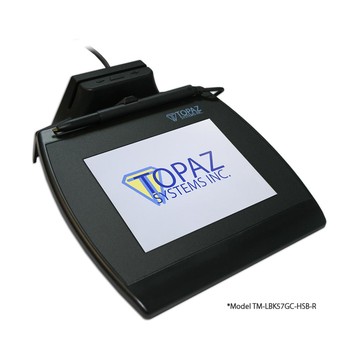 Tablettes de signature Topaz T-LBK57GC-BH240-R