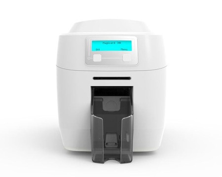 Magicard 300 Duo Smart ID Card Printer, Double-Sided, Smart Card/Contactless Encoder, 300 x 300 dpi, HoloKote