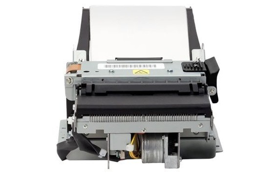 Star Micronics SK1-V311SF4-LQP-M-SP Thermodrucker für Kioske, Vertikal, 3", Presenter, USB/Serial, Vollschnitt, 250mm/s