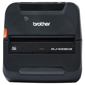 BROTHER MOBILE, (CUSTOM FOR AFSI ONLY) RUGGEDJET RJ4230BL: MOBILE 4" DT PRINTER W/USB, BLUETOOTH/MFI, NFC PAIRING -  INCLUDES: 2 YEAR PREMIER WARRANTY, LI-ION BATTERY, DOC SET, ROLL HOLDER STOP, BELT