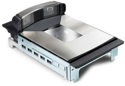 Datalogic Magellan 9800i, Scanner/Scale, Medium Platter, Display, RS-232 Cable