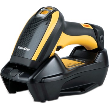 Datalogic PowerScan PM9100 Barcode Scanner 1D, kabellos, Linear Imager, RS232/KBW/USB, 433 MHz, IP65