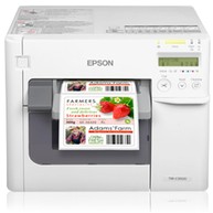 Epson Colorworks C3500 Color Label Printers, Inkjet, USB/Ethernet, 103 mm/s image