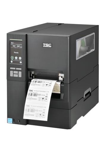 Imprimante d'étiquettes à code-barres TSC MH241P 203 dpi, 14 ips, prête pour le Wi-Fi, réenroulement interne, écran tactile LCD couleur, largeur d'impression de 4,09"