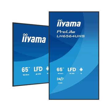 Iiyama LH6564UHS-B1AG Digitale Beschilderung