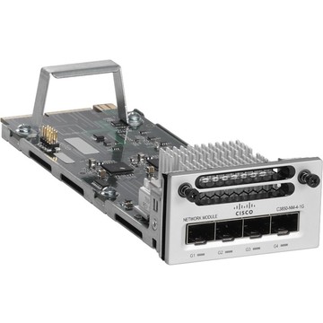 Cisco Gigabit Ethernet Refurbished Expansion Module - C3850-NM-4-1G-RF