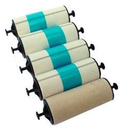 Zebra cleaning rollers, 5 pcs.