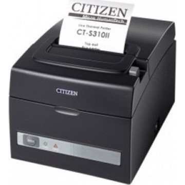 Thermal printer; Ethernet + USB interfaces, integrated PSU, Pure white