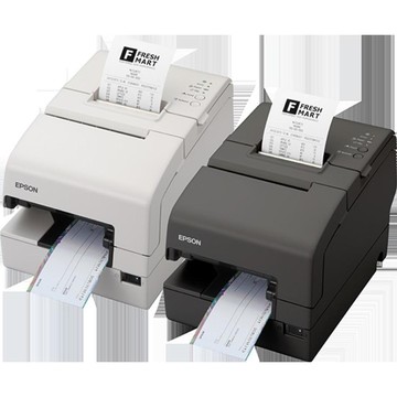 EPSON, TM-H6000V-032, MULTIFUNCTION PRINTER, BUILT-IN USB & ETHERENT INTERFACES, WITH MICR & ENDORSEMENT, SERIAL, S01, WIFI DONGLE, BLK, INCLUDES POWER SUPPLY, PS-180