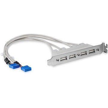 StarTech USBPLATE4 Cables