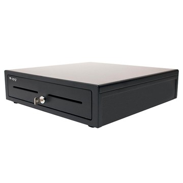 APG Minota Cash Drawer 5 Bill - 5 Coin, Printer Driven, Manual and Electronic, Black