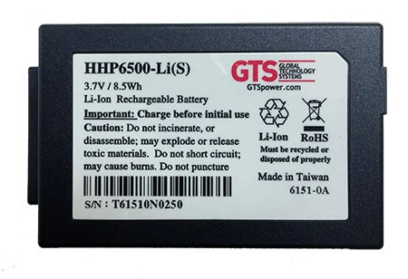 Honeywell HHP6500-LIS Batteries