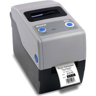SATO, CG208, PRINTER, 2.2IN, 203DPI, 4IPS, USB/SERIAL INTERFACE, W/DISPENSER, TT (CERNER CERTIFIED PRODUCT) image