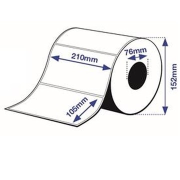 Epson, label roll, synthetic, 105x210mm