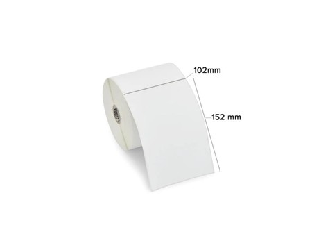 Zebra 800284-605 Z-Perform 1000D Label 102mm x 152mm