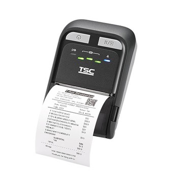 TSC TDM-20 Mobile Barcode Printer 1.89-Inch Max Print Width, 203 dpi, 4 ips, USB/Bluetooth/NFC, IP54