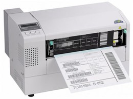 Toshiba B852 Label Printer image