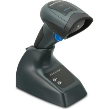 Scanner de code-barres Datalogic QuickScan Mobile QBT2430 sans fil, imager 2D, Bluetooth, multi-interface, noir, kit