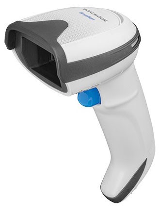 Escáner de Códigos de Barras Datalogic Gryphon I GBT4500 Bluetooth, Imager MP 2D, Carga Inalámbrica, Blanco, IP52, Punto Verde
