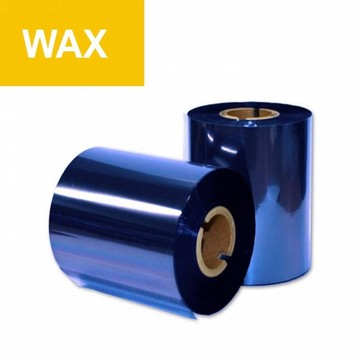 Armor AWR 460, Thermal Ribbon, Blue, Wax, 110mm x 300m, Coated Side Out (CSO), (10 per box)