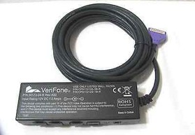 VeriFone Network Cable - 13.12 ft, Purple - 24173-04-R image