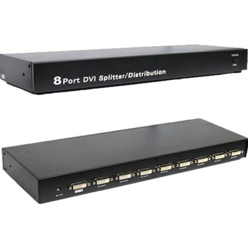 4XEM 8-Port DVI Video Splitter, 1900 x 1200, 350 MHz
