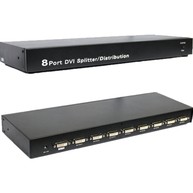 4XEM 8-Port DVI Video Splitter, 1900 x 1200, 350 MHz image