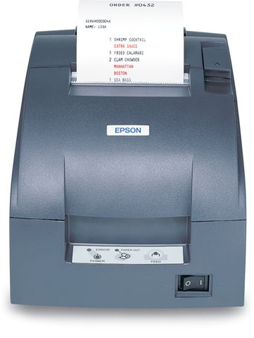 U220A, Journal Take-Up, Autocutter, USB w/2 port Hub, Dark Gray, AC Adapter