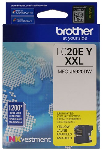 Brother LC20EY Inks