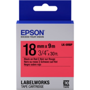 TAPE - LK5RBP PASTEL BLK/: Label Cartridge Pastel LK-5RBP Black/Red...