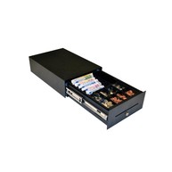 imagen de APG Cash Drawer NANO Cajones de Dinero, 6 compartimentos para billetes, 8 compartimentos para monedas