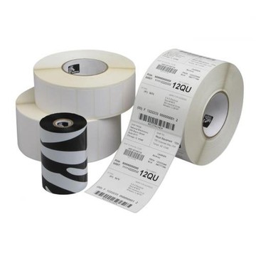 Zebra Z-Perform 1000T, Paper Label, 38x38mm, 76mm Core