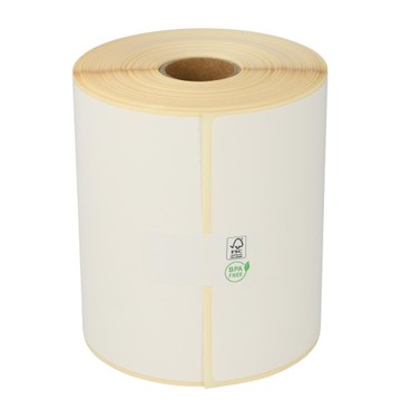 Zebra 8000D Linerless Paper Label, 76mm x 19m
