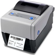SATO, CG408, PRINTER, 4.1IN, 203DPI, 4IPS, USB/LAN INTERFACE, W/CUTTER, DT (CERNER CERTIFIED PRODUCT) image